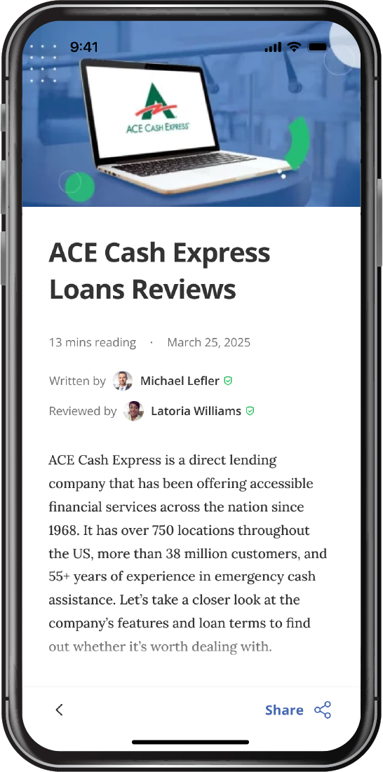 Lender Review Screenshot 2